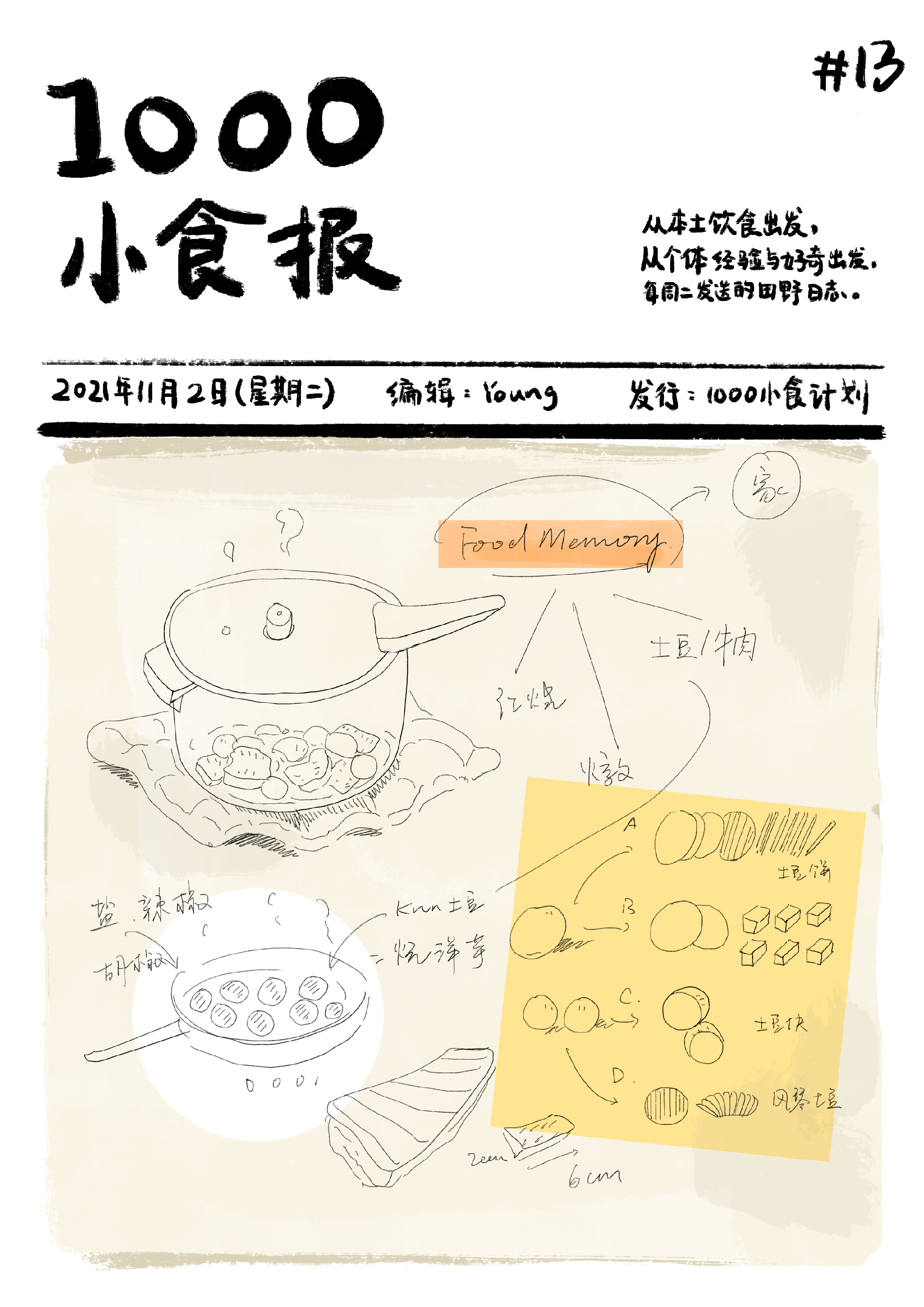 1000小食报 #13 牡蛎是海岸的肌肤，料理是记忆的容器